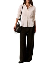CALVIN KLEIN EMBLEM AOP Shoulder bucket bag black aop - Women&rsquo;s Bags - 2