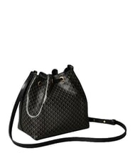 CALVIN KLEIN EMBLEM AOP Shoulder bucket bag black aop - Women&rsquo;s Bags - 3