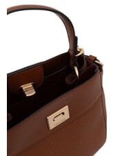 CALVIN KLEIN MIX MEDIA Mini handbag with shoulder strap natural umber - Women&rsquo;s Bags - 4
