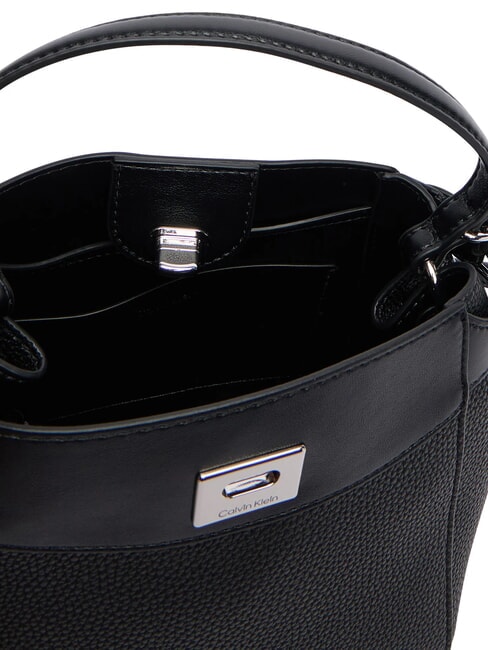 MIX MEDIA Mini handbag with shoulder strap on black - Women&rsquo;s Bags