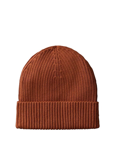 PATCH CHUNKY RIB  Cap natural umber - Hats