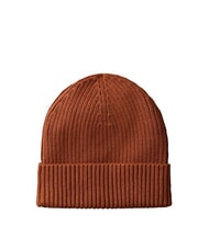 CALVIN KLEIN PATCH CHUNKY RIB  Cap natural umber - Hats - 2