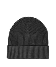 CALVIN KLEIN PATCH CHUNKY RIB  Cap B65 charcoal gray heather - Hats - 2