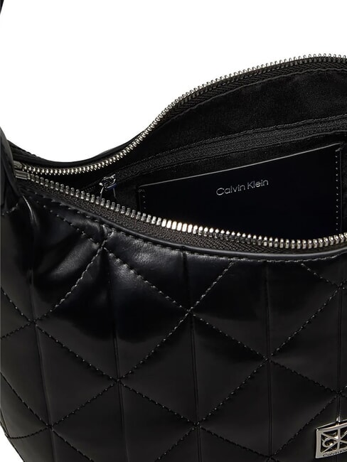 QUILTED SMALL Shoulder bag on black - Women&rsquo;s Bags