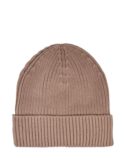 PATCH CHUNKY RIB  Cap desert taupe - Hats