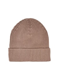 CALVIN KLEIN PATCH CHUNKY RIB  Cap desert taupe - Hats - 2