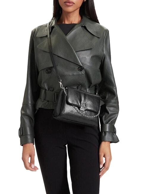 EMBLEM HW Mini Bag with shoulder strap on black - Women&rsquo;s Bags