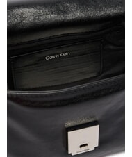 CALVIN KLEIN EMBLEM HW Mini Bag with shoulder strap on black - Women&rsquo;s Bags - 4