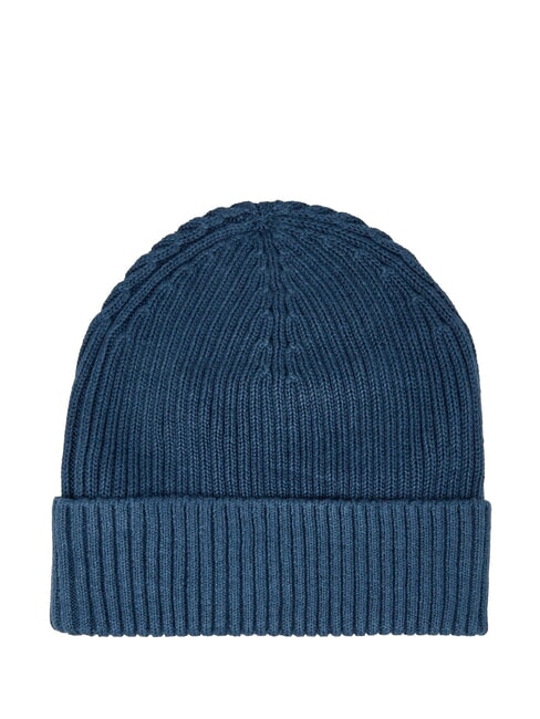 PATCH CHUNKY RIB  Cap dark denim - Hats