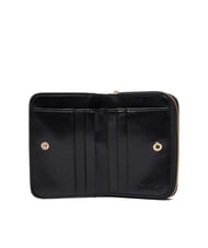 CALVIN KLEIN CK CROC Small leather wallet on black - Women&rsquo;s Wallets - 2