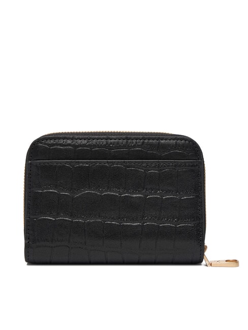 CK CROC Small leather wallet on black - Women&rsquo;s Wallets