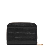 CALVIN KLEIN CK CROC Small leather wallet on black - Women&rsquo;s Wallets - 3