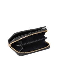 CALVIN KLEIN CK CROC Small leather wallet on black - Women&rsquo;s Wallets - 4