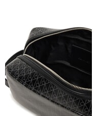 CALVIN KLEIN EMBLEM AOP Beauty case on black - Beauty Case - 3