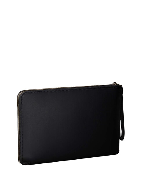 BOLD CK SUEDE Necessary bag on black - Sachets & Travels Cases