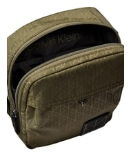 CALVIN KLEIN UTILITY EMBLEM Shoulder bag olive night - Over-the-shoulder Bags for Men - 3