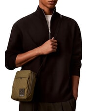 CALVIN KLEIN UTILITY EMBLEM Shoulder bag olive night - Over-the-shoulder Bags for Men - 4