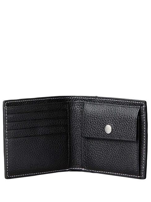 BOLD PEBBLE Leather wallet on black - Men&rsquo;s Wallets