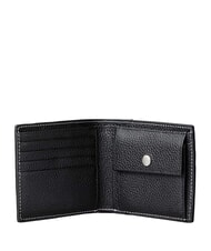 CALVIN KLEIN BOLD PEBBLE Leather wallet on black - Men&rsquo;s Wallets - 2