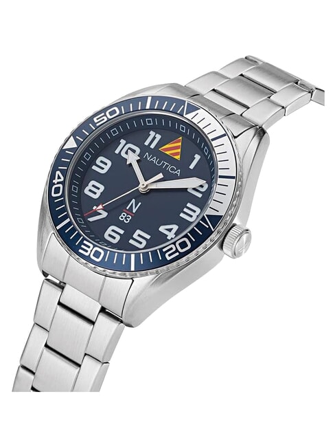 N83 FINN WORLD Multifunction watch blue and silver - Watches