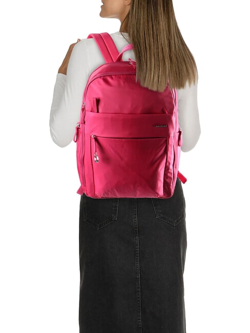 MOVE 5.0 Nylon backpack for 14" laptop RASPBERRY RED - Backpacks & School and Leisure