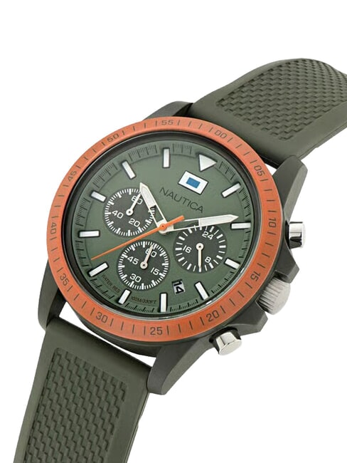 ONE ECO CRONO Multifunction watch gray and green - Watches