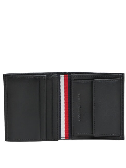 TH CORP Vertical leather wallet black - Men&rsquo;s Wallets