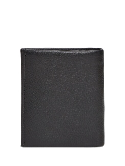 TH CORP Vertical leather wallet black - Men&rsquo;s Wallets