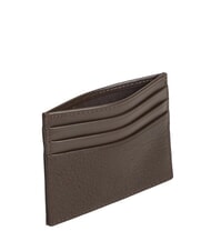 TOMMY HILFIGER TH CORP Leather card holder Brown - Men&rsquo;s Wallets - 2