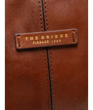THE BRIDGE FLORA Leather backpack BROWN - Women&rsquo;s Bags - 3