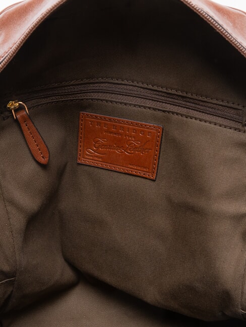 FLORA Leather backpack BROWN - Women&rsquo;s Bags
