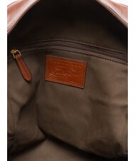 THE BRIDGE FLORA Leather backpack BROWN - Women&rsquo;s Bags - 4
