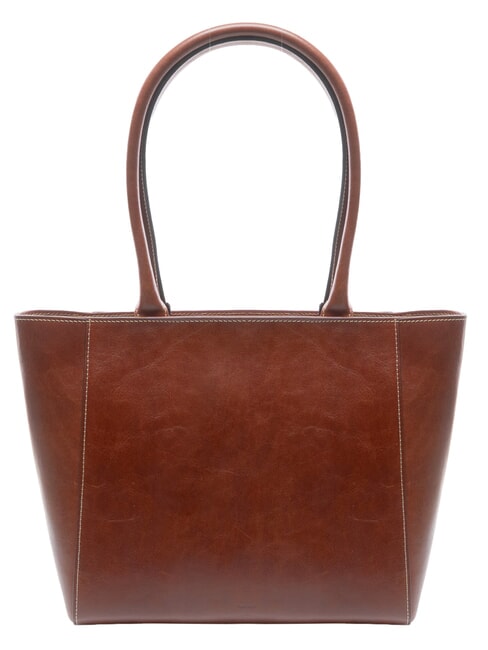 GAIA Leather Shopping Bag BROWN - Women&rsquo;s Bags
