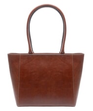 THE BRIDGE GAIA Leather Shopping Bag BROWN - Women&rsquo;s Bags - 4