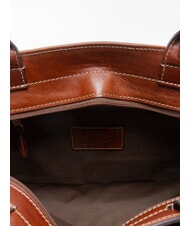 THE BRIDGE GAIA Leather Shopping Bag BROWN - Women&rsquo;s Bags - 5