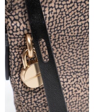 BORBONESE POCHE Shoulder bag OP / NATURAL / BLACK - Women&rsquo;s Bags - 3