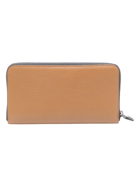 GMONEY17 Large leather ziparound wallet lion - Women&rsquo;s Wallets