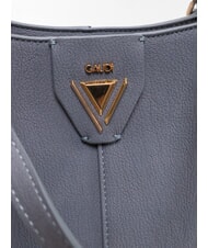 GAUD&Igrave; GOLENE Shoulder shopping bag, with removable clutch denim - Women&rsquo;s Bags - 3
