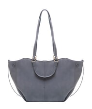 GAUD&Igrave; GOLENE Shoulder shopping bag, with removable clutch denim - Women&rsquo;s Bags - 4