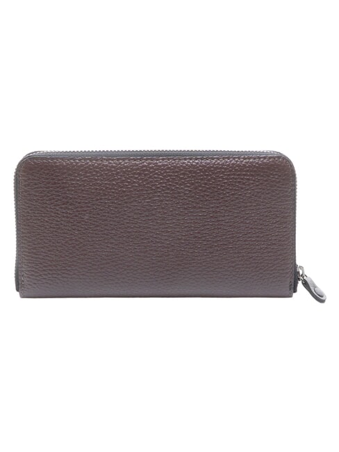 GMONEY17 Large leather ziparound wallet mocha - Women&rsquo;s Wallets
