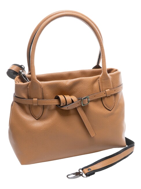 ELIF Medium leather clutch bag with shoulder strap lion - Women&rsquo;s Bags