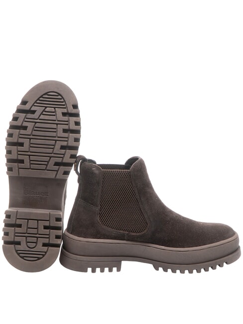 IUKA Leather ankle boots DarkBrown - Men&rsquo;s shoes