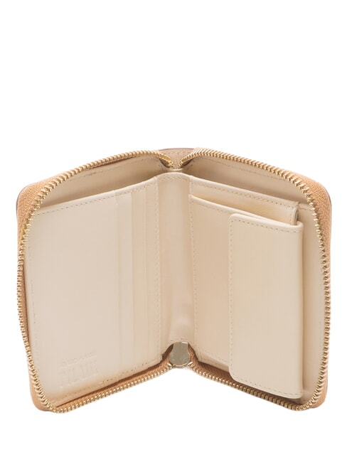 HETRITAGE GEO Compact ziparound wallet ivory - Women&rsquo;s Wallets
