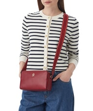 TOMMY HILFIGER TH JOY Mini bag with shoulder strap and logo autumn red - Women&rsquo;s Bags - 2