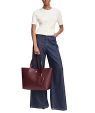 TOMMY HILFIGER TH ICON Large Shopper oxblood - Women&rsquo;s Bags - 2