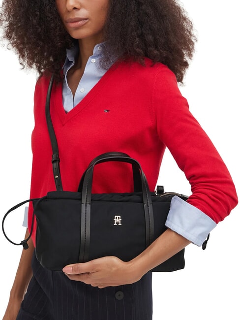 TH SOFT NYLON Handbag, with shoulder strap black - Women&rsquo;s Bags