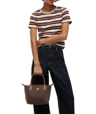 TOMMY HILFIGER POPETTE Handbag with shoulder strap brown fondant - Women&rsquo;s Bags - 4