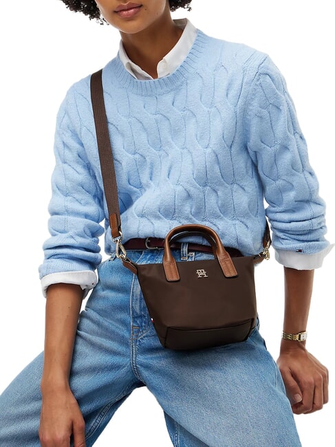 POPETTE Handbag, with shoulder strap and logo brown fondant - Women&rsquo;s Bags