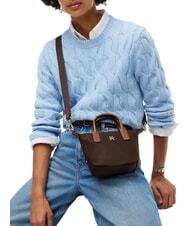 TOMMY HILFIGER POPETTE Handbag, with shoulder strap and logo brown fondant - Women&rsquo;s Bags - 2