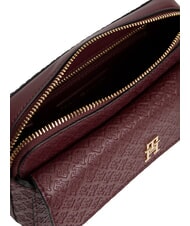 TOMMY HILFIGER TH ICON Mini shoulder bag oxblood - Women&rsquo;s Bags - 4
